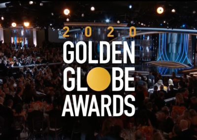 77th Golden Globe Awards broadcast graphics package