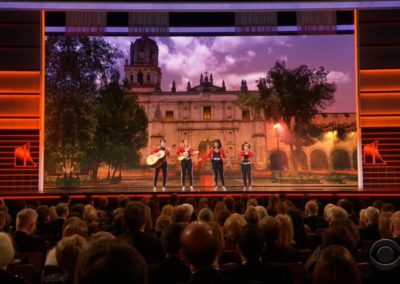 Kennedy Center Honors 2019 broadcast graphics, new screens graphics, performance content