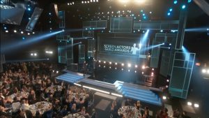 26th Screen Actors Guild Awards broadcast graphics package as well as the screens graphics package