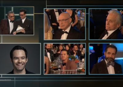 26th Screen Actors Guild Awards broadcast graphics package as well as the screens graphics package