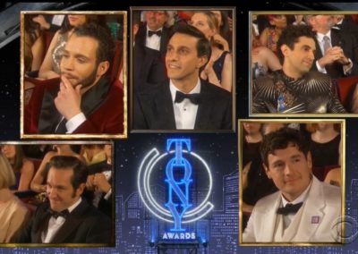 73rd Tony Awards broadcast and screens graphic packages