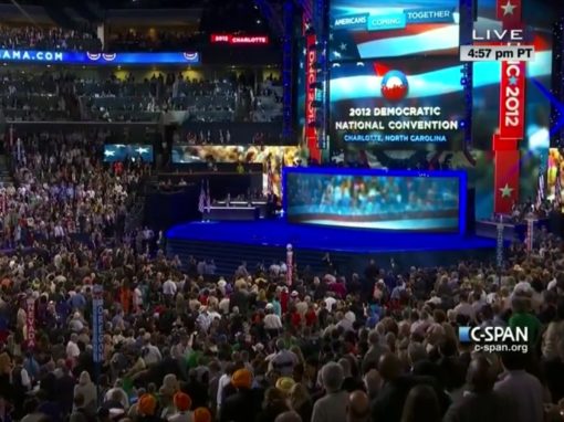 Democratic National Convention for 2008 & 2012
